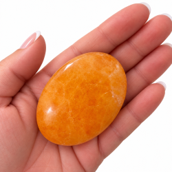 Orange Calcit, palmston 