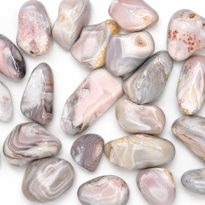 Pink Botswana Agat, Lommesten 