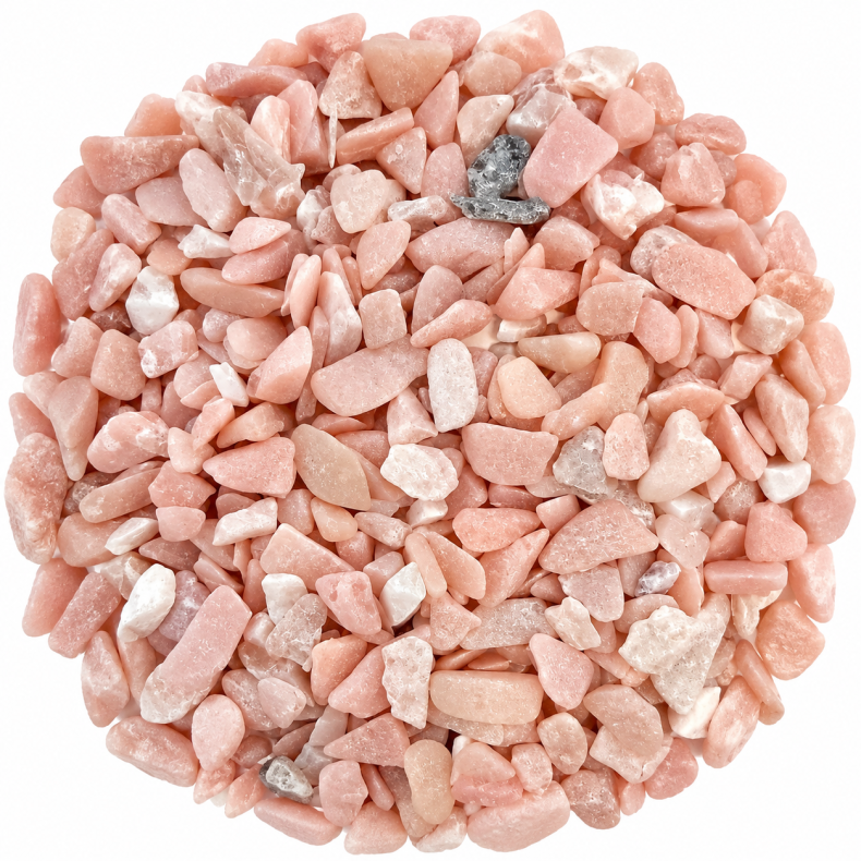 Pink Opal, krystalchips i pose 