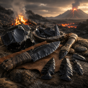 Obsidian � stenen der blev til nogle af verdens f�rste knive