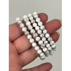 Howlit armbnd, 6 mm perler