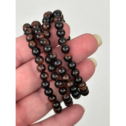 Okseje armbnd, 6 mm perler