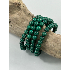 Malakit armbnd, 8 mm perler