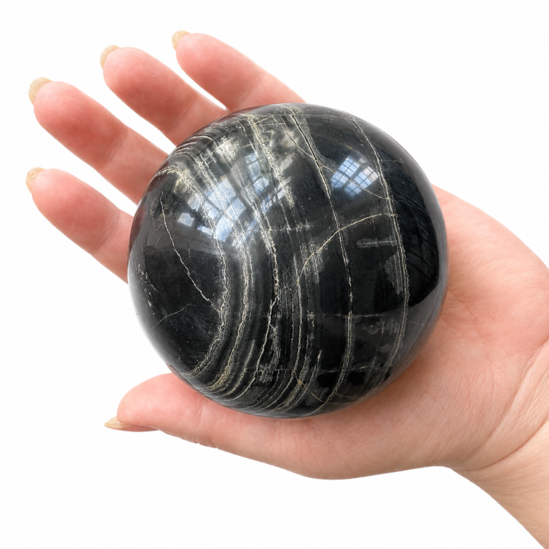 Sort Onyx kugle C 