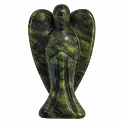 Gr�n Serpentin Engel stor