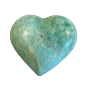 Caribisk Calcit hjerte B 