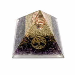 Ametyst i Orgone Pyramide 