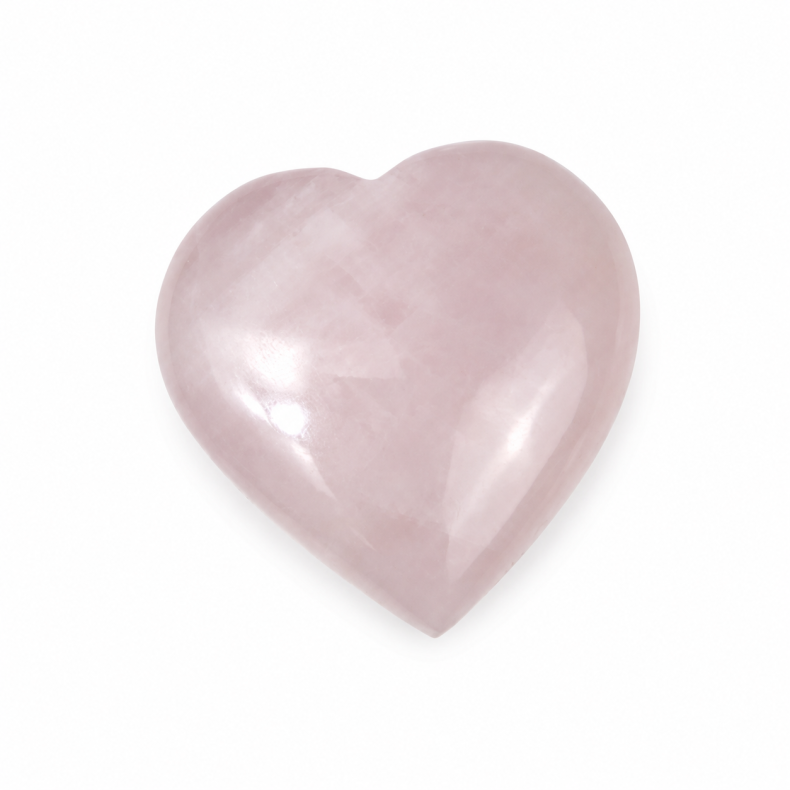 Pink Calcit hjerte F