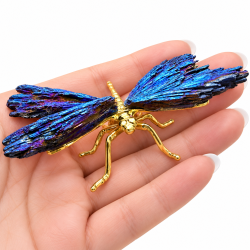 Guldsmed m. Titanium Aura Kyanit m. Guld 