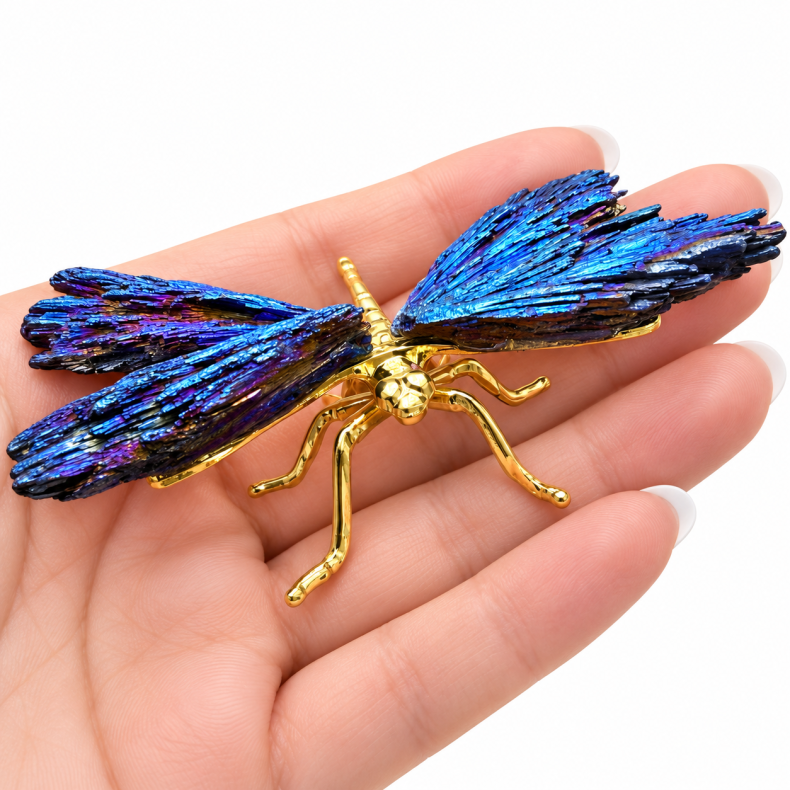 Guldsmed m. Titanium Aura Kyanit m. Guld 