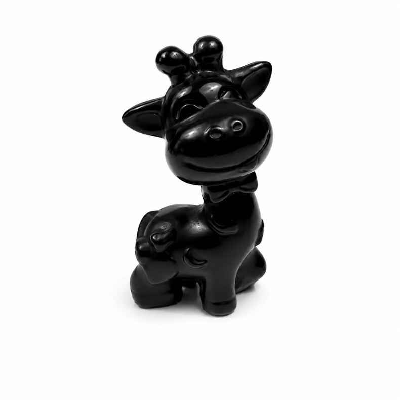 Sort Obsidian giraf 