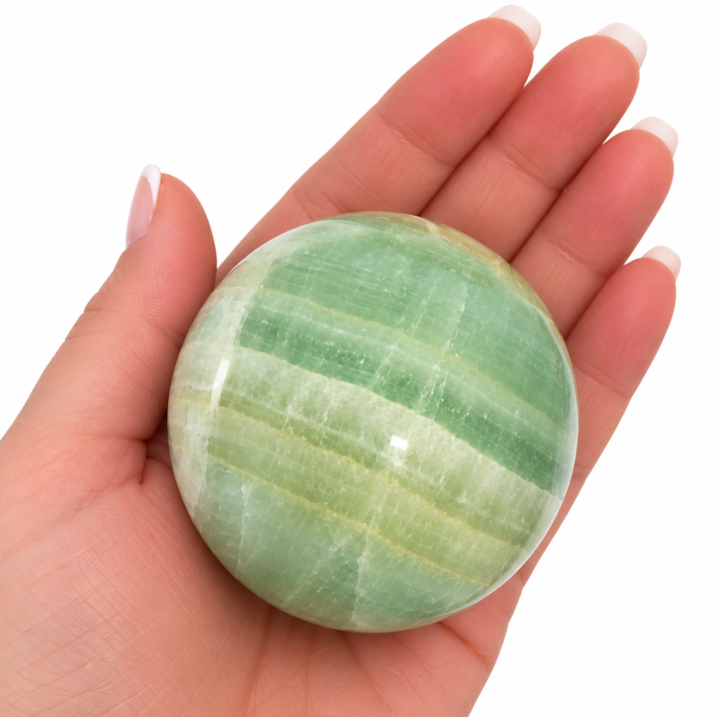 Pistacie Calcit, kugle C 