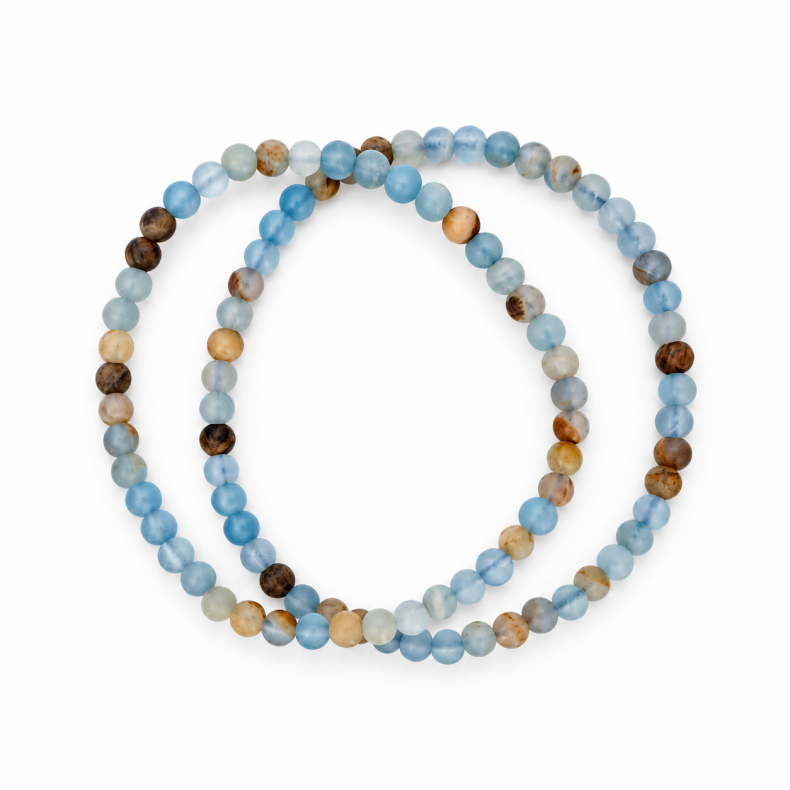 Bl� Onyx Armb�nd 4mm