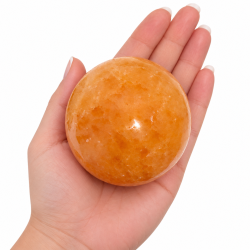 Orange Calcit, kugle asos 