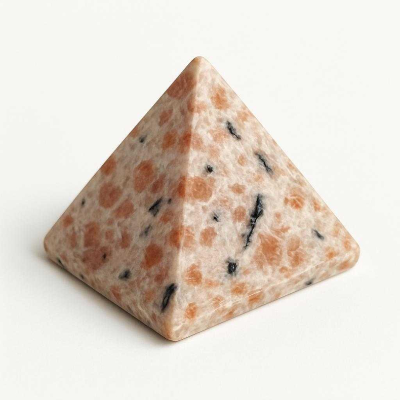 Solsten m. Turmalin pyramide 