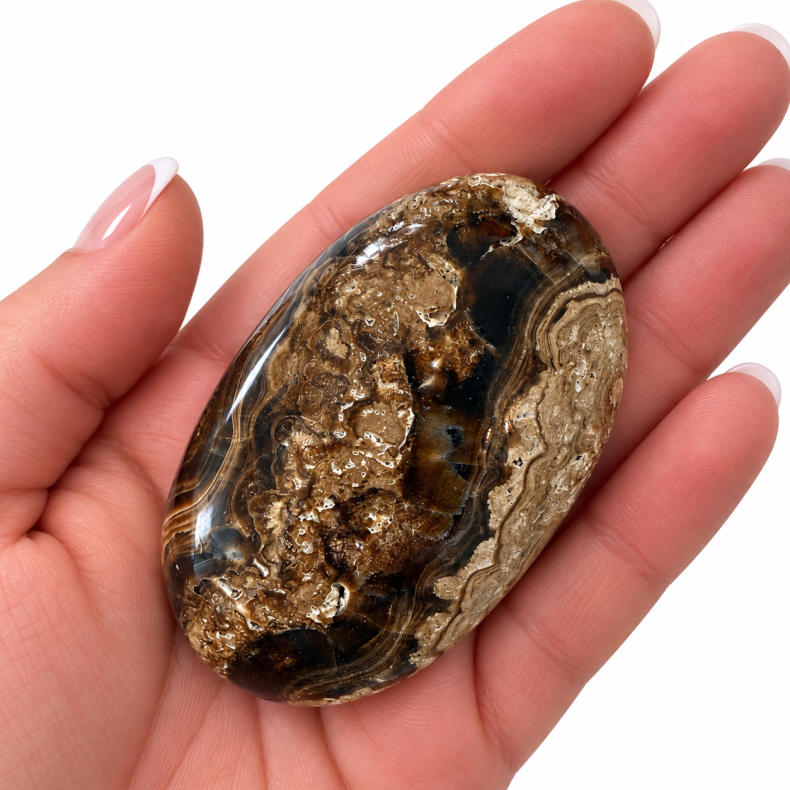 Chokolade Calcit, Palmstone 