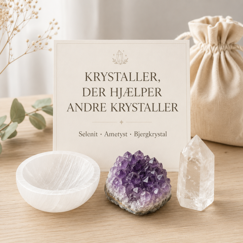 Krystaller, der hj�lper andre krystaller 
