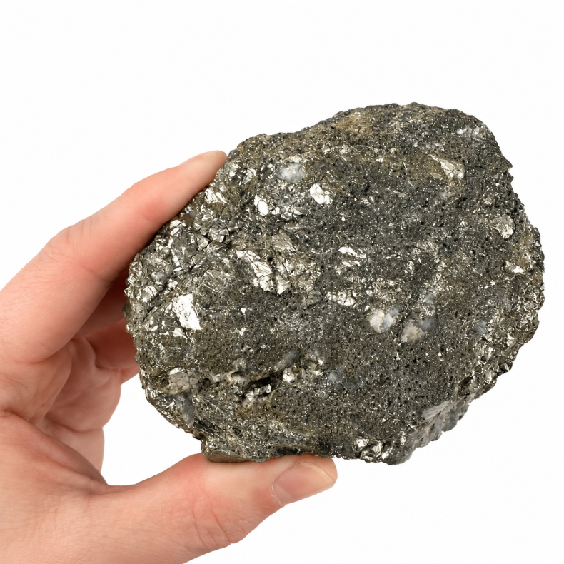 Pyrit med Kvarts, Klynge B