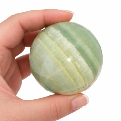 Pistacie Calcit kugle B 