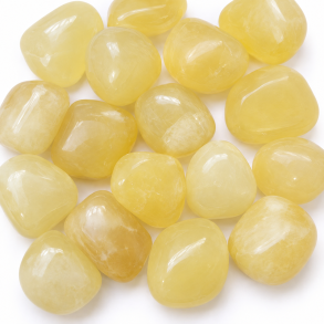 Lemon Calcit runde, Lommesten 