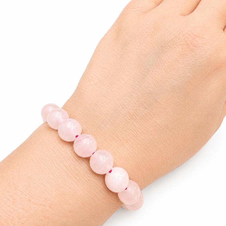 Pink mangono Calcit armb�nd 10mm