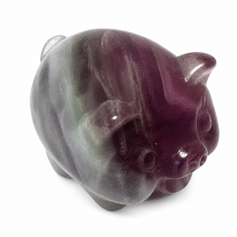 Lilla Fluorit, gris 