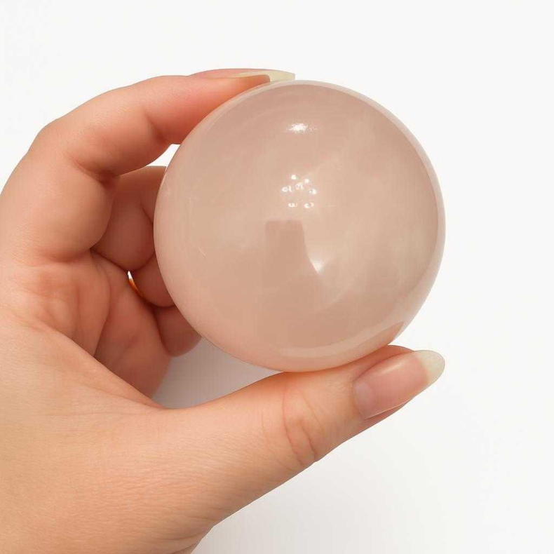 Rosakvarts kugler asos