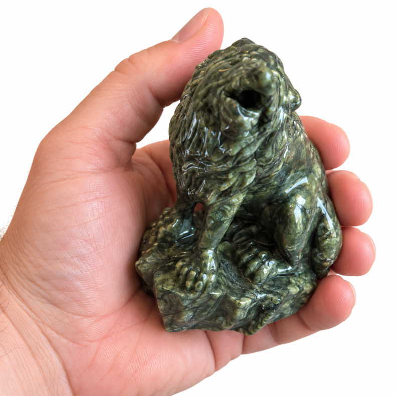 Gr�n Serpentin Ulv 
