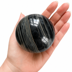 Sort Onyx kugle A
