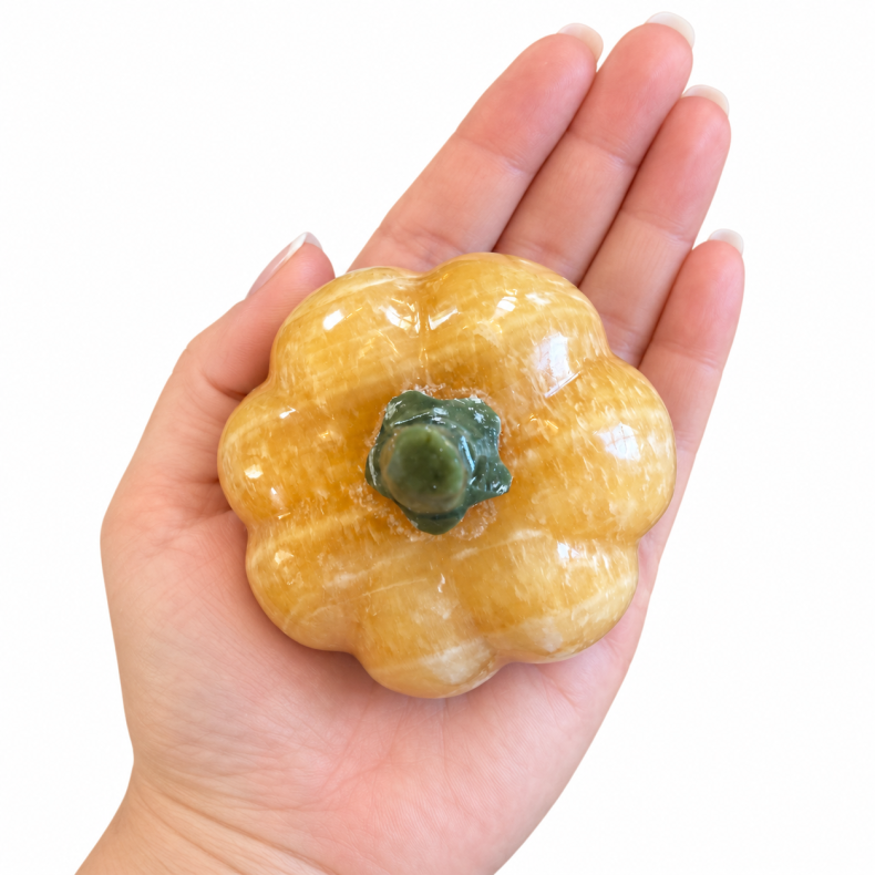Orange Calcit, Gr�skar 