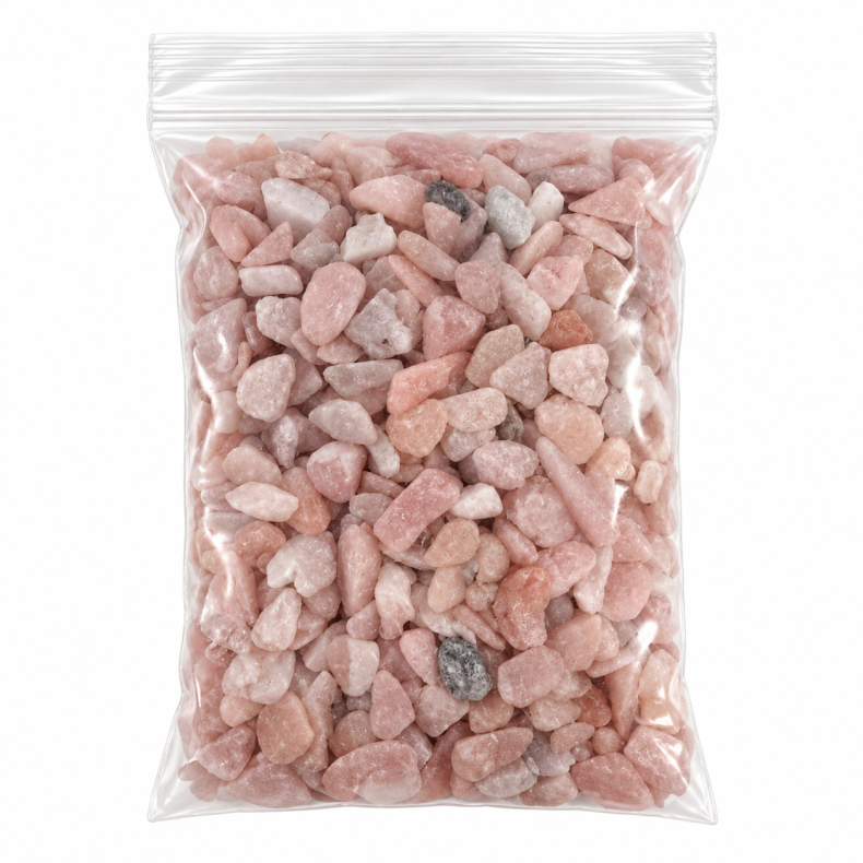 Pink Opal, krystalchips i pose 