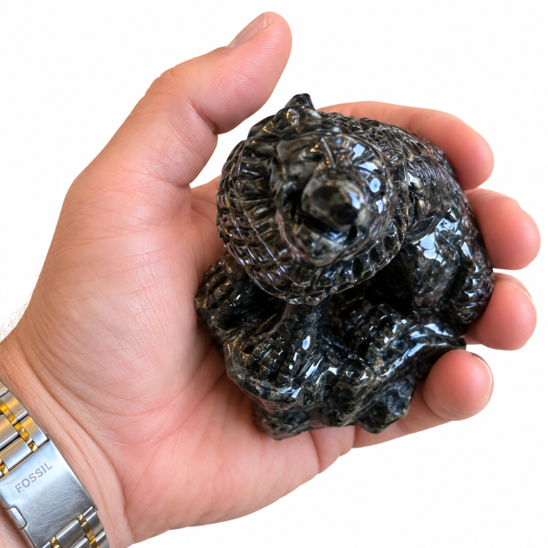Sort Obsidian Ulv 