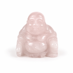 Rosakvarts buddha