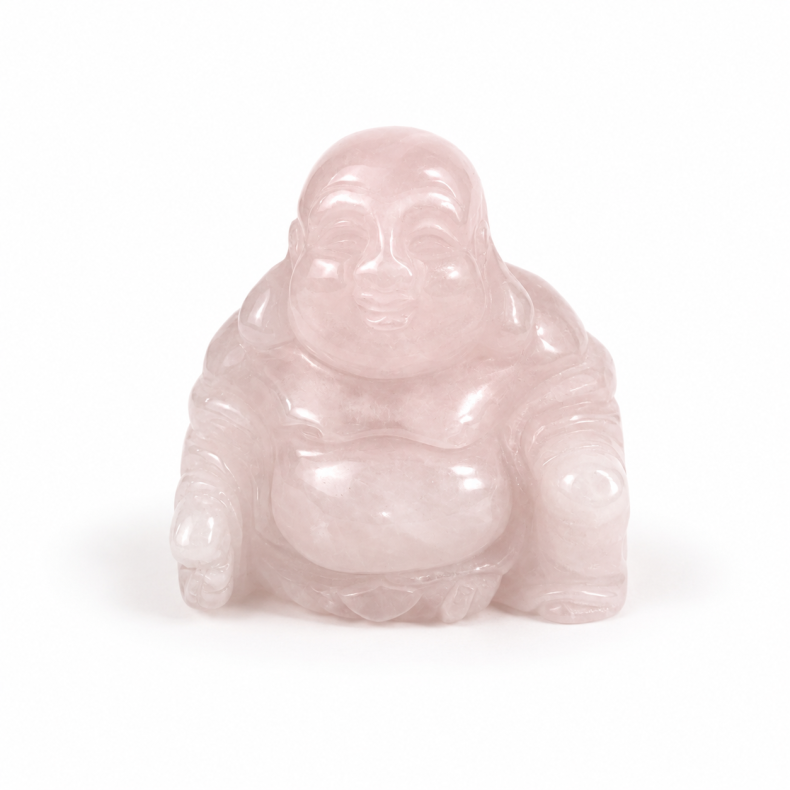 Rosakvarts buddha