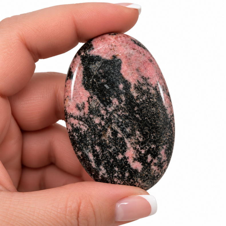  Rhodonit, Palmstone 