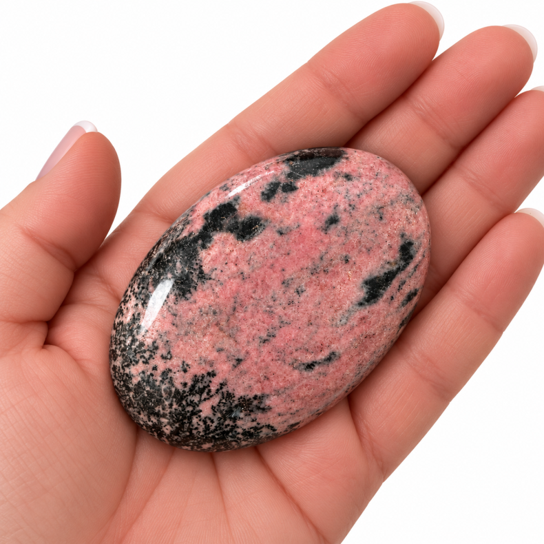  Rhodonit, Palmstone 