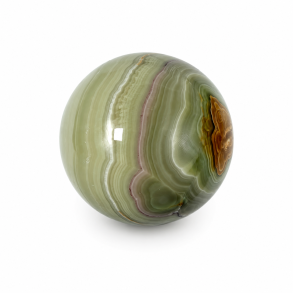 Gr�n onyx kugle D