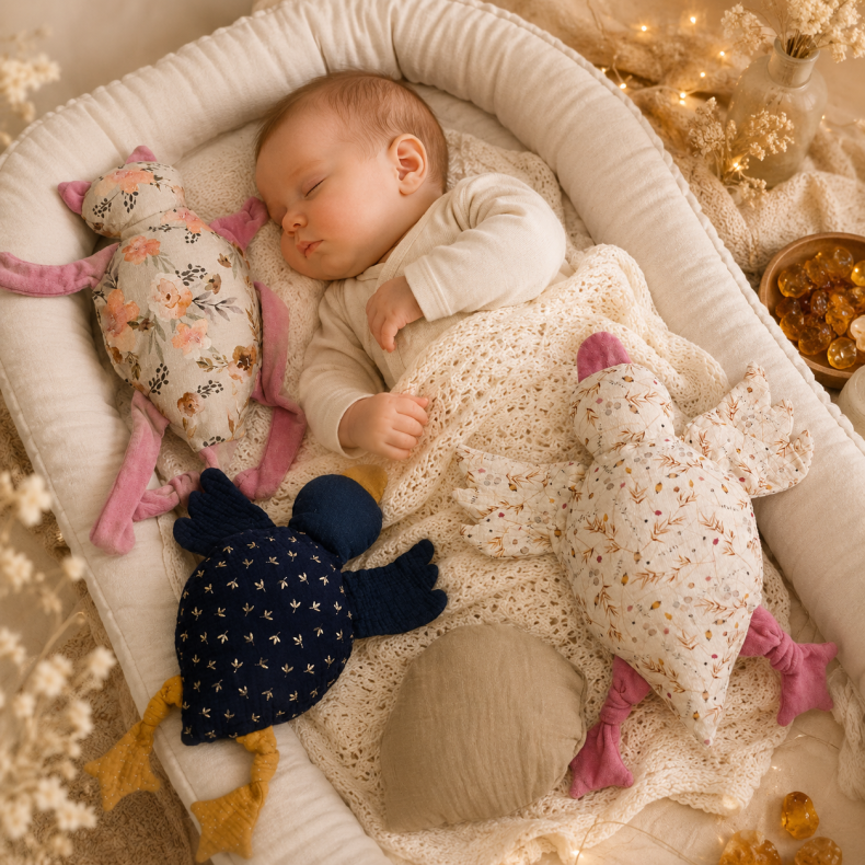 Krystaller til babyer med nye t�nder p� vej 