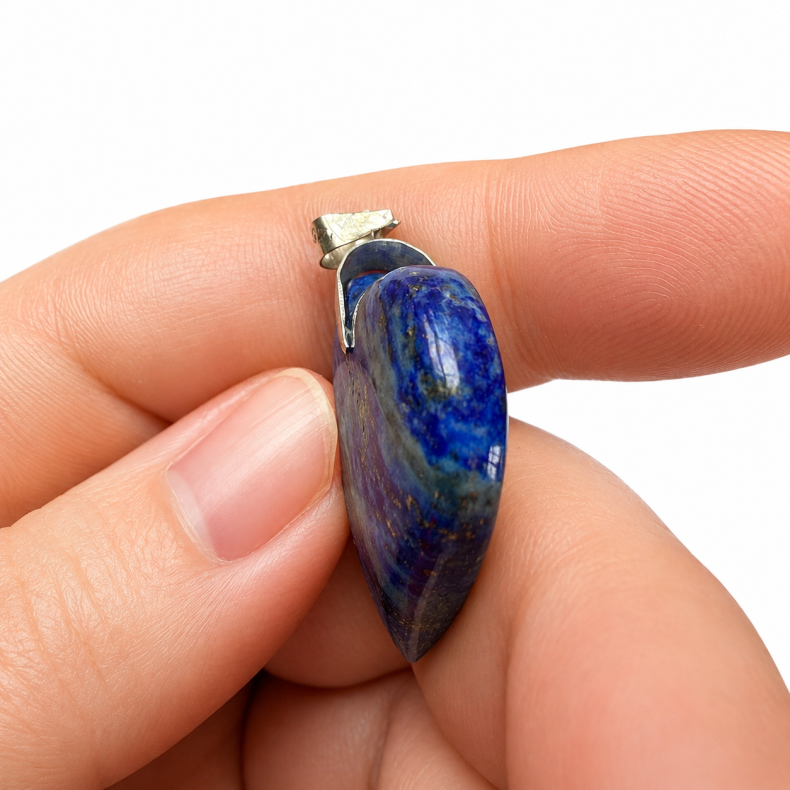 Lapis Lazuli Hjerte vedh�ng 