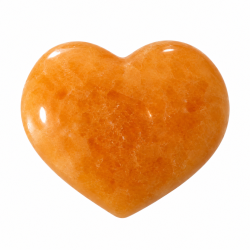 Orange Calcit, Hjerte asos 2 