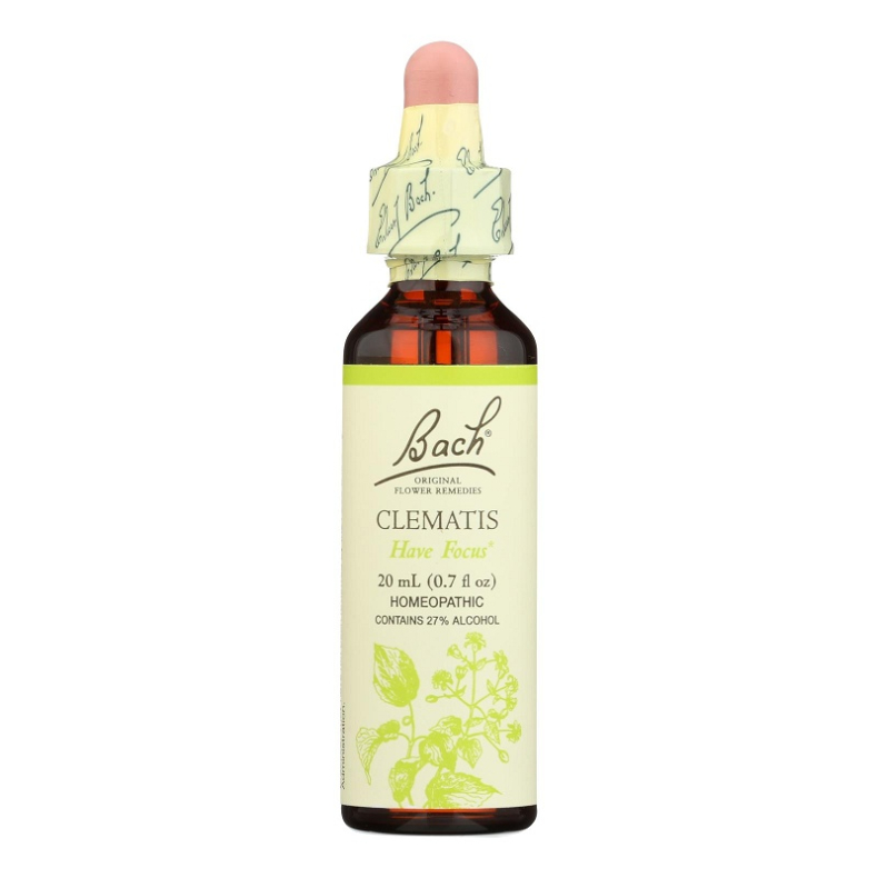 Bach� ORIGINAL FLOWER REMEDIES - Klematis (Clematis) 27% alkohol - 20ml