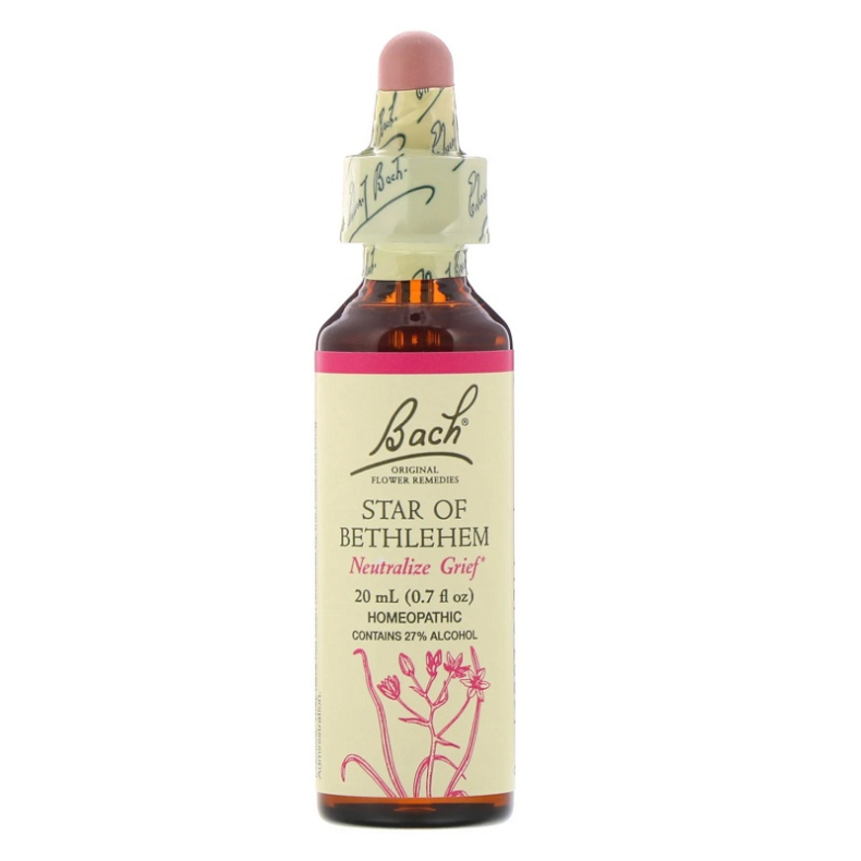 Bach� ORIGINAL FLOWER REMEDIES - Fuglem�lk (Star of Bethlehem) 27% alkohol - 20ml