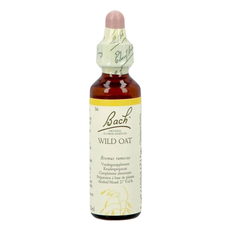 Bach� ORIGINAL FLOWER REMEDIES - Skovhejre (Wild Oat) 27% alkohol - 20ml