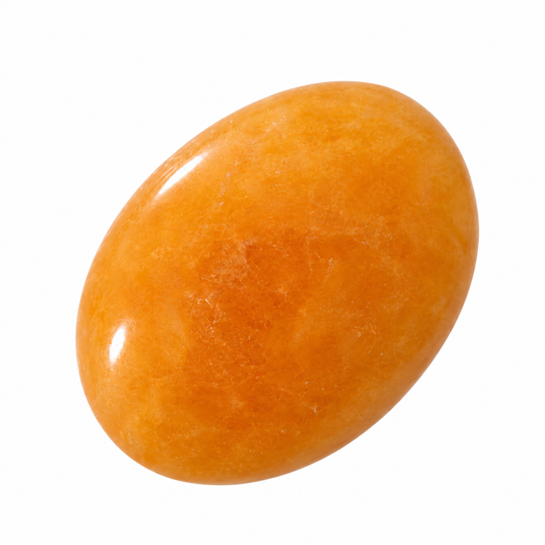 Orange Calcit, palmston 