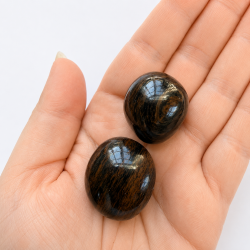 Copper Sheen Obsidian, Lommesten 