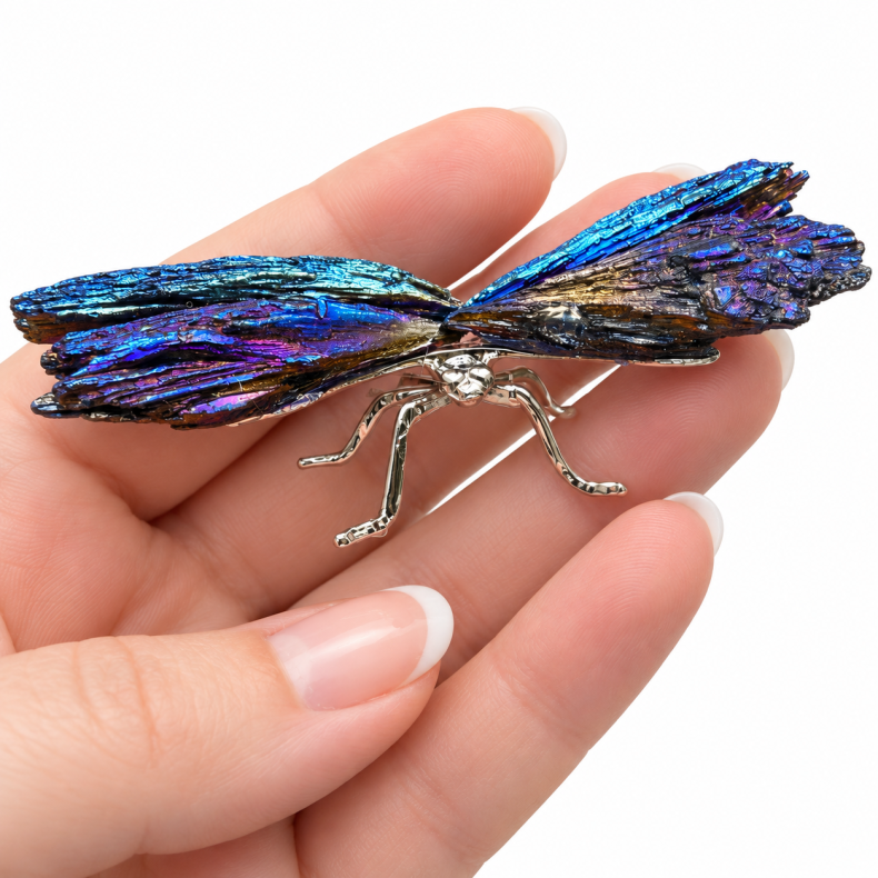 Titanium Aura Kyanit s�lvsmed 