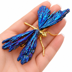 Guldsmed m. Titanium Aura Kyanit m. Guld 