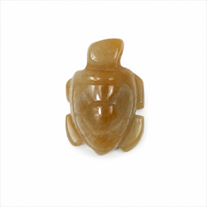 Gul jade, skilpadde mini 