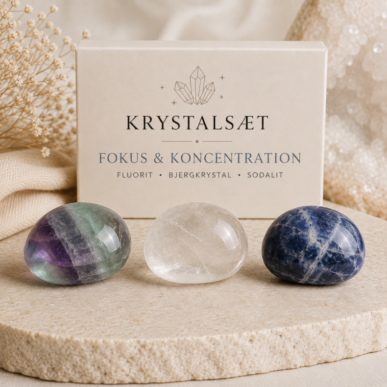 krystals�t til fokus og koncentration 