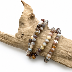 Botswana agat, Armb�nd 6mm